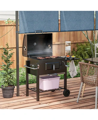 Simplie Fun Grill Master's Charcoal Bbq Haven Feed Your Squad in Style