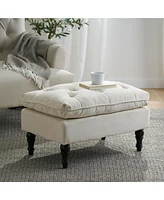 Plush Tufted Ottoman Comfort & Style for Your Interior