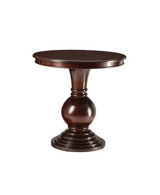 Simplie Fun Alyx Accent Table in Espresso