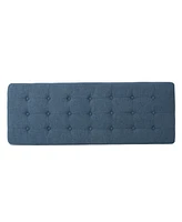 Streamdale Furniture Mid-Century Modern Upholstered Bench with Button-Tufting