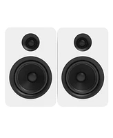 Kanto YUP6 Passive Bookshelf Speakers with 1" Silk Dome Tweeter and 5.25" Kevlar Woofer - Pair