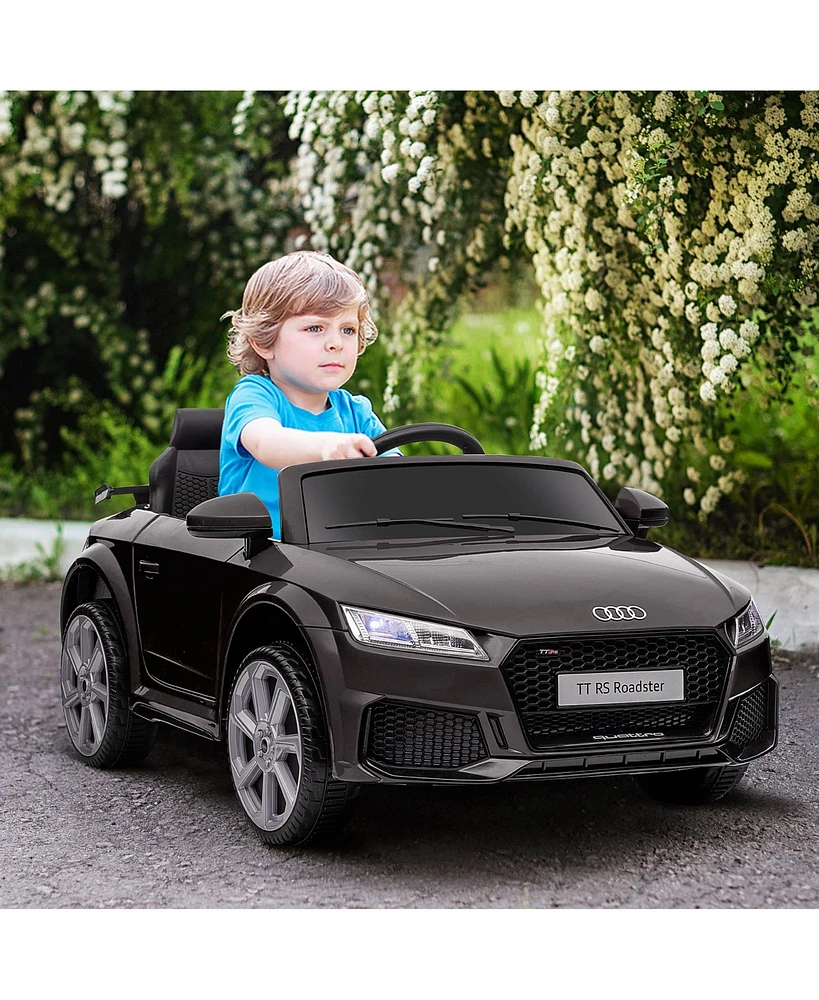 Streamdale Furniture Officially Licensed Audi Tt Rs Electric Ride-On Car with Parent Remote Control