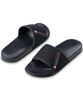 Alpine Swiss Mens Athletic Comfort Slide Sandals Eva Flip Flops Foam