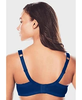 Amoureuse Women's Plus Lace-Trim Underwire Bra