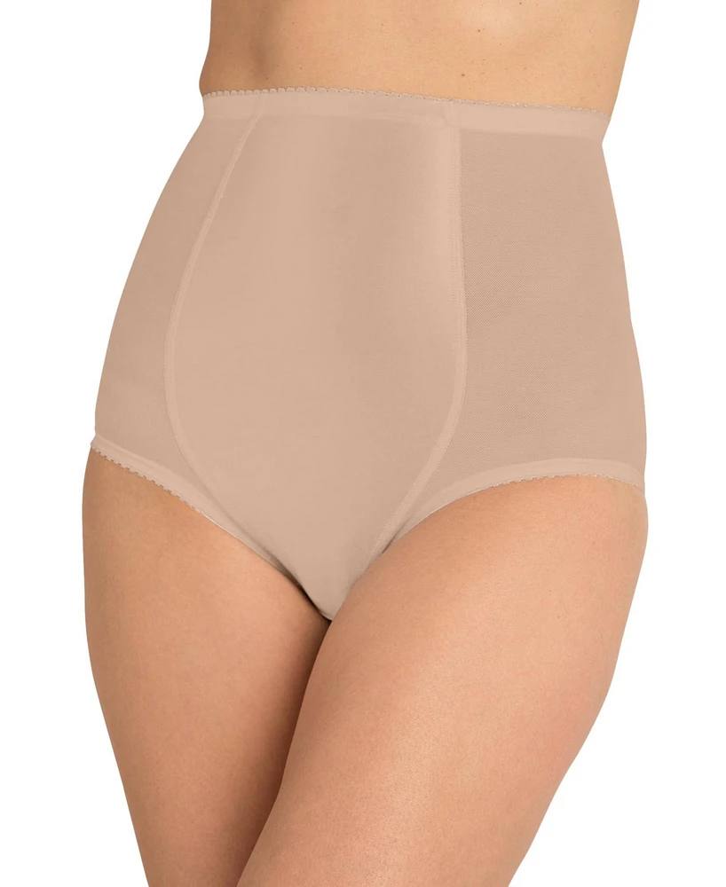 Secret Solutions Plus High-Waisted Power Mesh Firm Control Shaping Brief