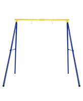 Slickblue Extra Large Heavy Duty A-Frame Steel Swing Stand