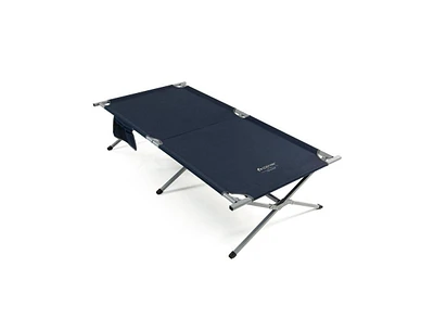 Slickblue Extra Wide Folding Camping Bed with Carry Bag and Storage Bag