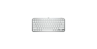 Logitech Mx Keys Mini Minimalist Wireless Illuminated Keyboard (Pale Gray)