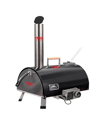 Streamdale Furniture Portable 12" Automatic Rotatable Outdoor Pizza Oven