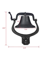 Streamdale Furniture Dinner Bells, Door Bell, Large Cast Iron Bell