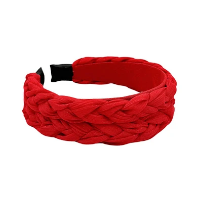 Headbands of Hope Women s Blushing Braid Headband - Red