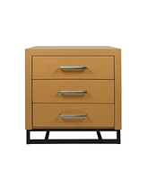 Simplie Fun Sleek Modern Nightstand Storage & Style for Bedside