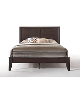 Streamdale Furniture Madison Queen Bed In Espresso