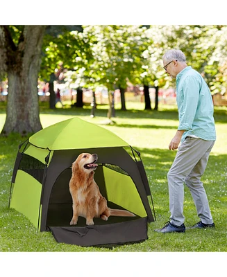 Simplie Fun Extra Large Pet Tent for Comfort and Sun Protection