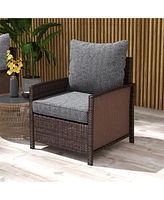 Plush Patio Chair Cushions Comfy, Fade-Resistant, Elegant