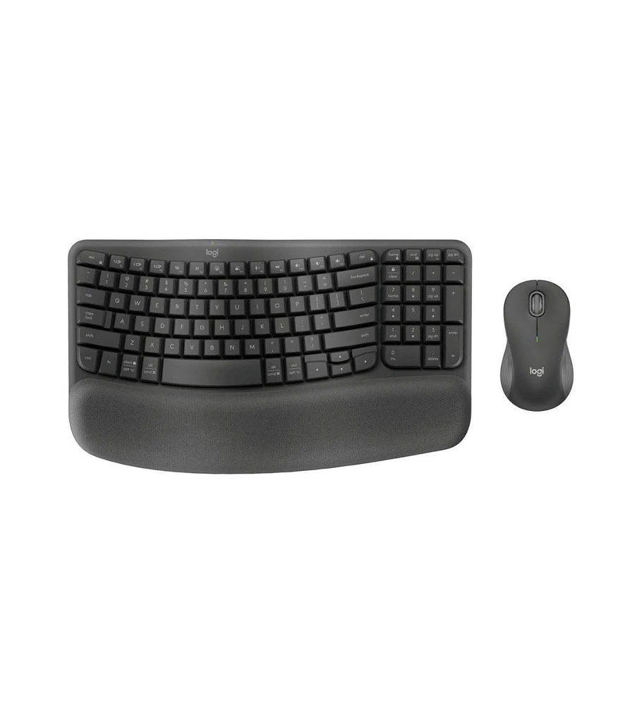 Logitech MK670 Wireless Wave Keys Combo, Graphite