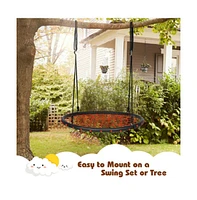 Slickblue Toddler 40'' Spider Web Tree Swing Set