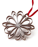 Holiday Lane Woodland Snowflake Paper Ornament, Created for Macy's