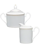 Noritake Linen Road Sugar Creamer Set