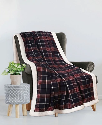 Thermasnug Plaid Oversized Electric Throw, 50" x 70"