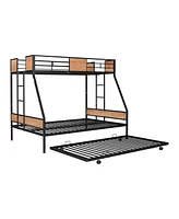 Streamdale Furniture Twin Over Full Bunk With Trundle