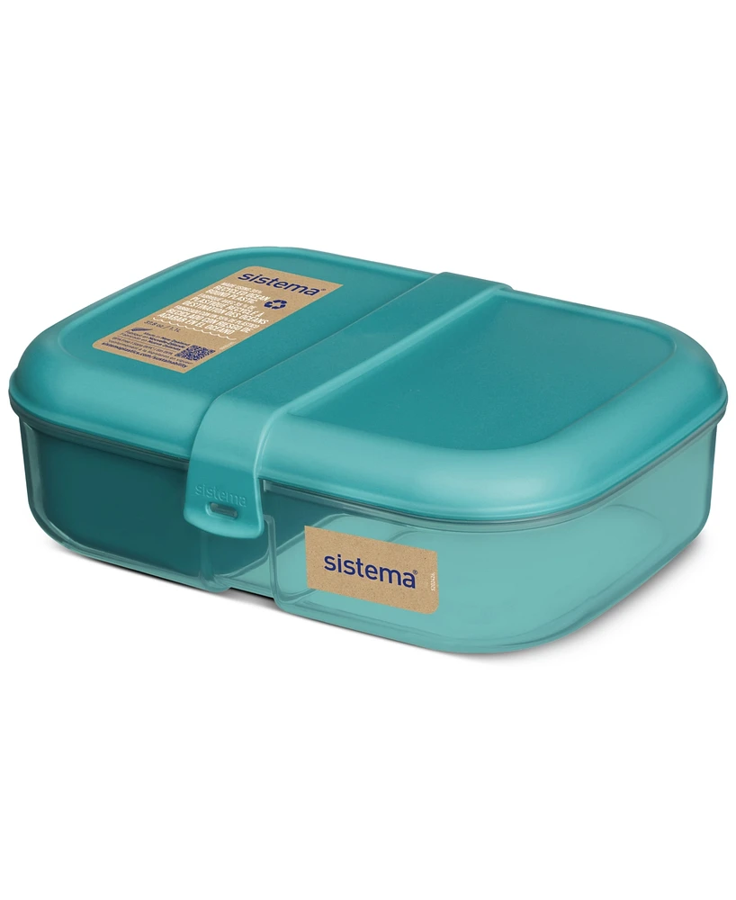 Sistema Ribbon Lunch To Go 4.6-Cup Food Storage Container