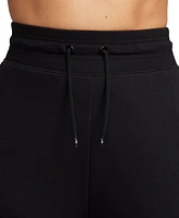 Nike Women's Dri-fit One French Terry High-Waisted 7/8 Joggers