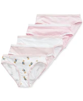 Polo Ralph Lauren Big Girls Bikini Brief 5-Pack