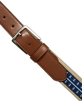 Nautica Men's Anchor Webbing Belt