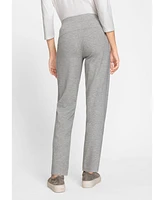 Olsen Women's Lisa Fit Straight Leg Pull-On Jersey Knit Pant