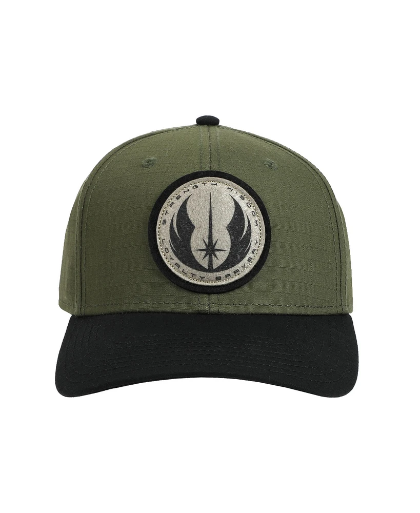 Starwars Men's Star Wars Jedi Order Symbol Green Snapback Hat