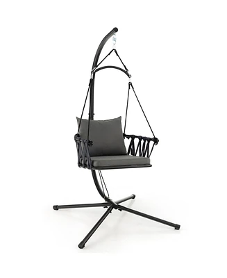 Slickblue Hanging Swing Chair with Stand