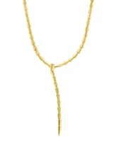 Adornia Gold Adjustable Serpent Lariat Y-Necklace