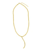 Adornia Gold Adjustable Serpent Lariat Y-Necklace