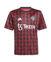 Adidas Big Boys and Girls Manchester United 2024/25 Pre-Match Top