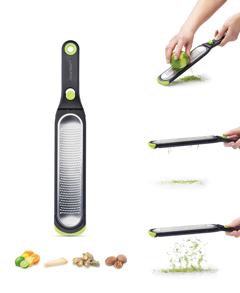 Dreamfarm Ozest Handheld Etched Citrus Zester