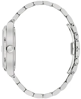 Bulova Men's Super Seville Stainless Steel Bracelet Watch 38mm