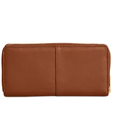 On 34th Angii Zip Around Solid Wallet, Created for Macy's