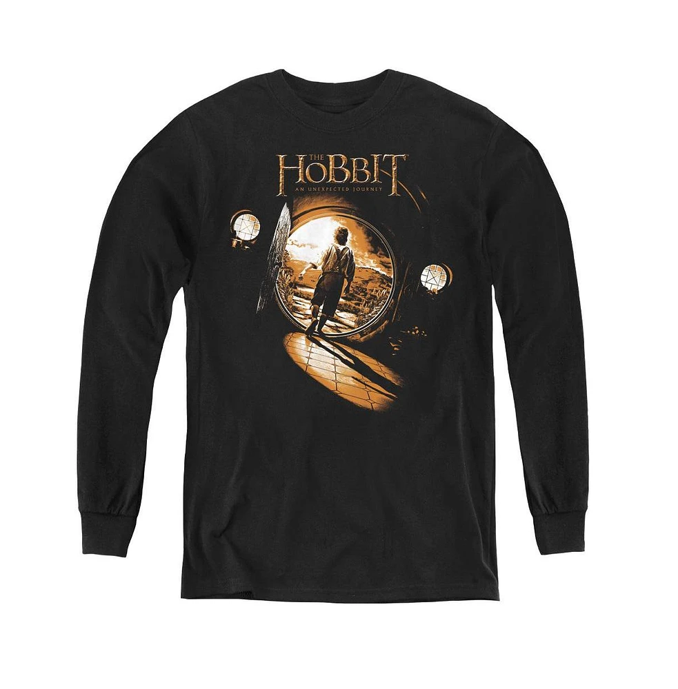 The Hobbit Boys Youth Hobbit Hole Long Sleeve Sweatshirts