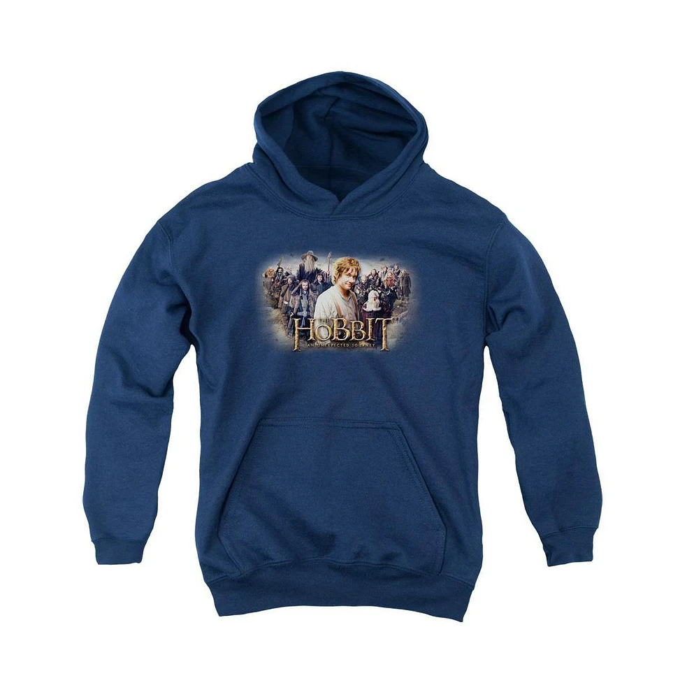 The Hobbit Boys Youth Rally Pull Over Hoodie / Hooded Sweatshirt