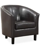 Westbrook Faux Leather Tub Chair