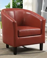 Westbrook Faux Leather Tub Chair