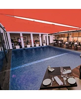 2 Pack 23x20 Ft 97% Uv Block Rectangle Sun Shade Sail Heavy Duty Canopy Outdoor