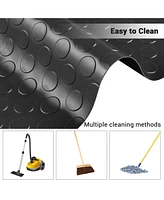 Yescom Garage Floor Mat Roll Non Slip Car Parking Protect Cover Trailer Pvc 13x5 Ft
