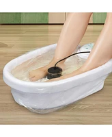 Yescom 25W Personal Foot Bath Spa Massager Machine w/ Tub Health Care Ionic Detox Home Salon