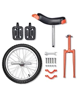 Yescom 18 In Wheel Outdoor Unicycle Skid-proof Tire Fitness Bicycle Balance Training for Adults Teenagers Kids