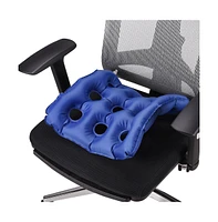 Air Inflatable Seat Cushion with Pump Seat Pad Anti Bedsore Pain Relief Wheelchair Home