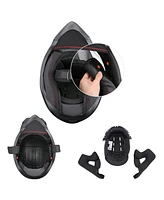 Ahr H-VEN35 Dual Sport Motorcycle Helmet Dot Approved Dirt Bike Off Road Atv
