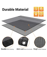 6x10' Rv Awning Sun Shade Screen Mesh Uv Blocker Patio Outdoor