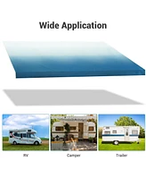 Yescom 8x14 Ft Rv Awning Replacement Fabric Canopy Camper Trailer Block Uv Outdoor